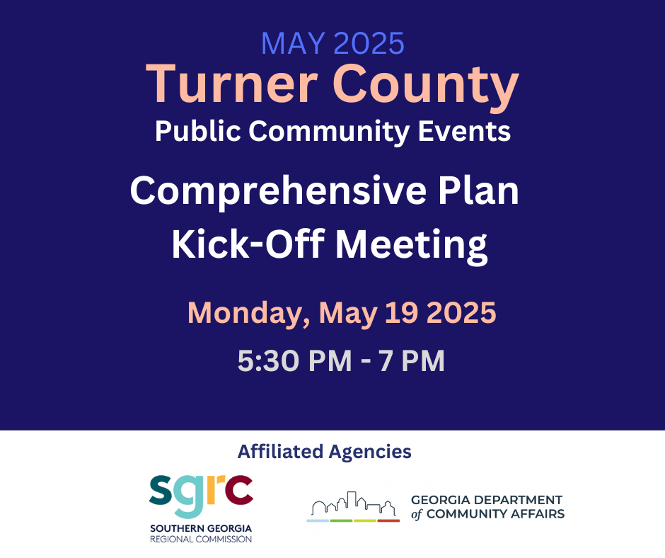 🏛️ Turner County Comprehensive Plan Kick-Off Workshop – May 19